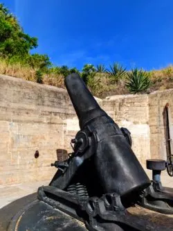 Cannon at Fort De Soto Park Campground Pinellas County Florida 1