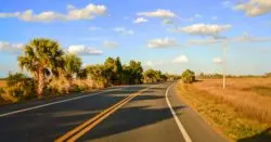 Driving through Crystal River National Wildlife Refuge Citrus County Florida 1