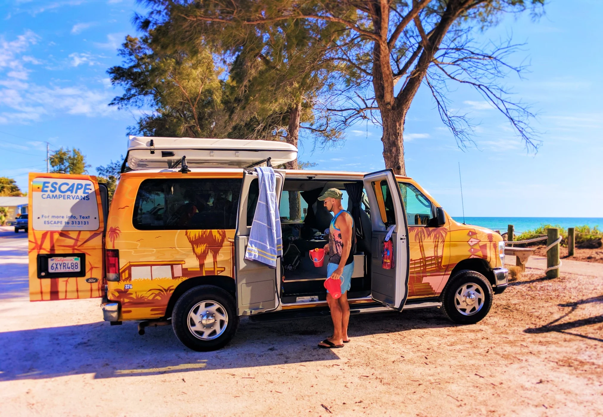 Escape Campervan at Bradenton Beach Manatee County Florida 2