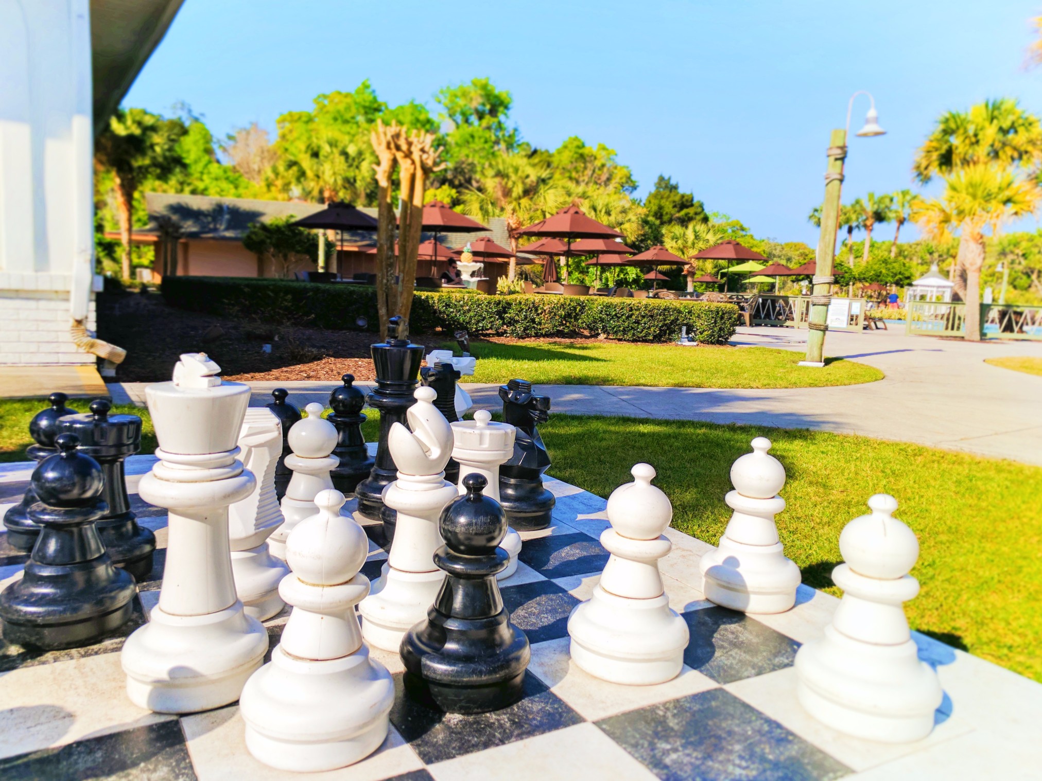 Giant Chess at Plantation on Crystal River 1