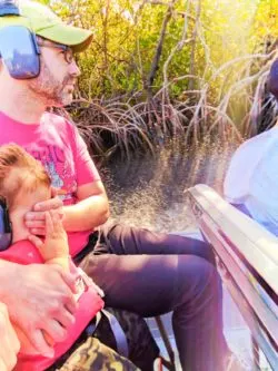 Taylor Family at Airboat Ride Everglades City Florida 6