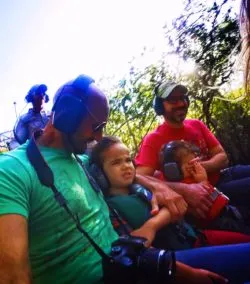 Taylor Family at Airboat Ride Everglades City Florida 9