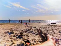 Taylor Family at Fort Island Beach Citrus County Florida 2