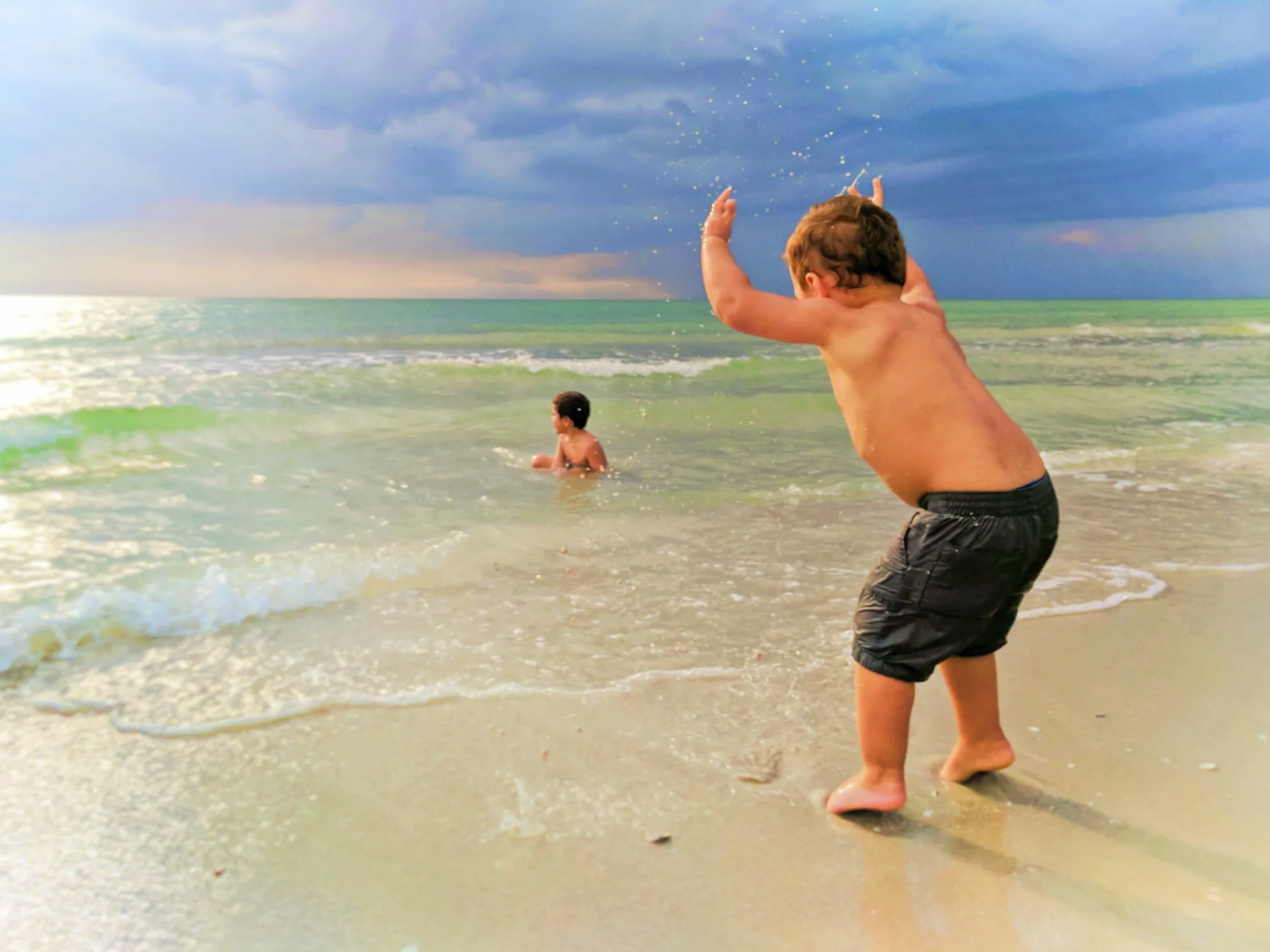 Taylor Family at Naples Beach Florida 7