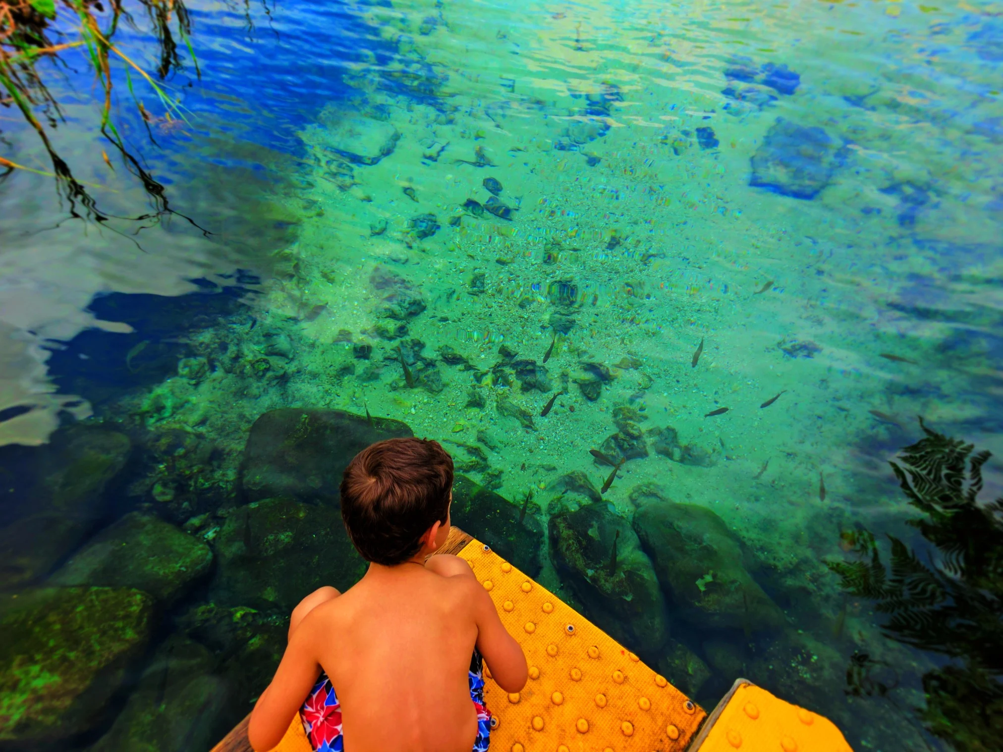 Taylor Family at Rainbow Springs Florida State Park 2