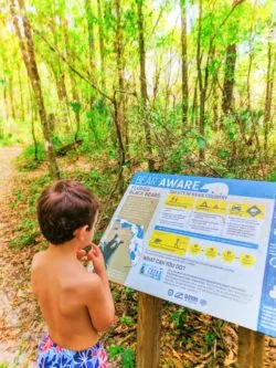 Taylor Family on Trail System at Rainbow Springs State Park 5