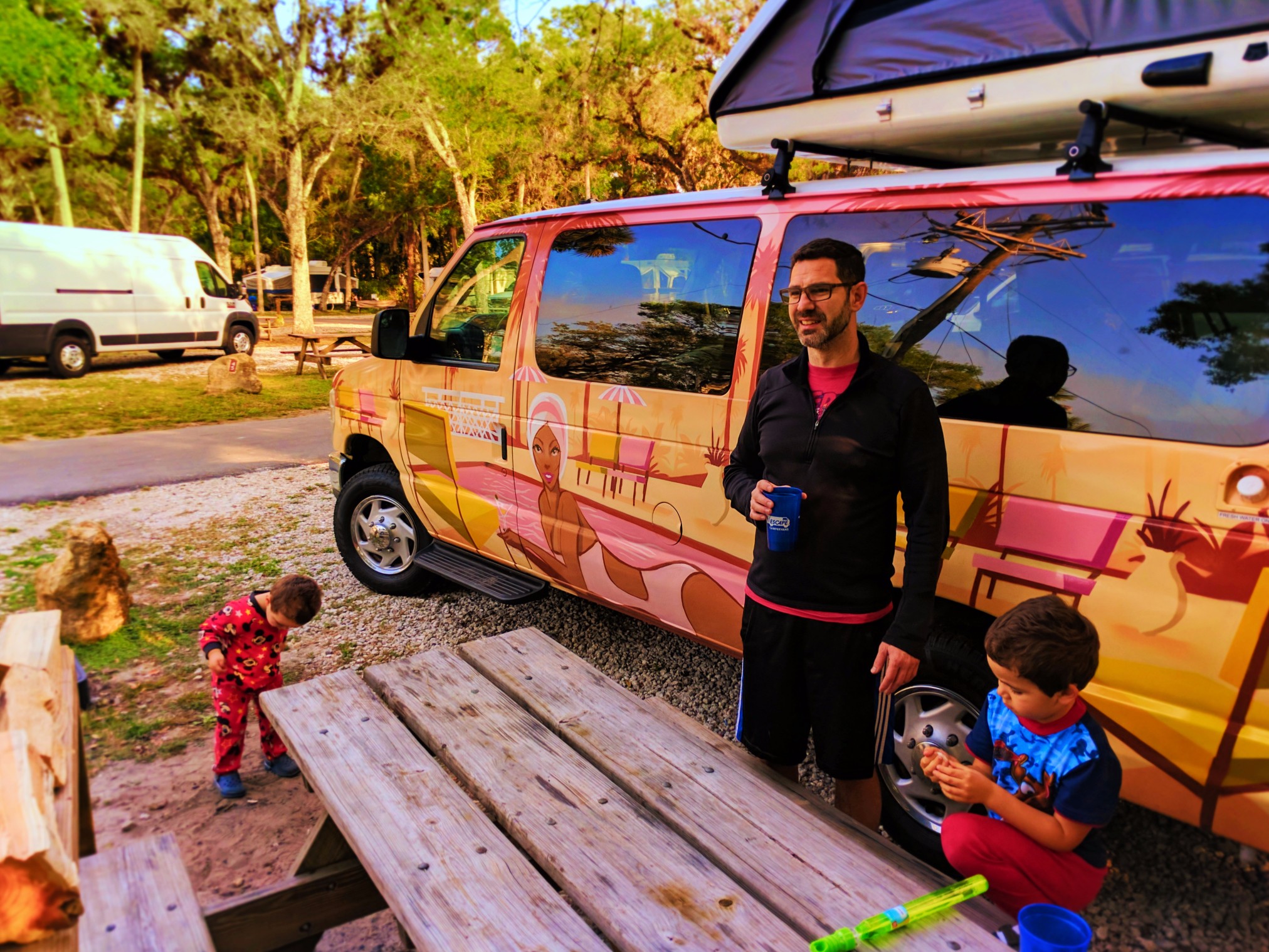 Escape Campervan: the coolest and easiest family camping. Ever.