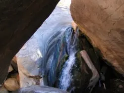 Waterfall in Indian Canyons at Agua Caliente Palm Springs 2