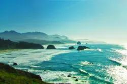 Cannon Beach Oregon from Ecola State Park