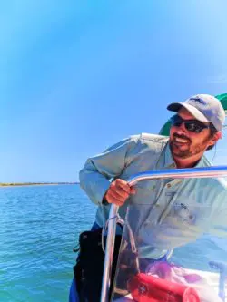 Captain Zach on Matanzas River during St Augustine Ecotours 1