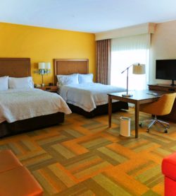 Double Suite at Hampton Inn and Suites Hood River 1