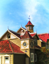 Red Roofs of Winchester Mystery House San Jose 1
