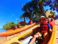 Taylor Family at Ripple Effect Ecotours kayaking Marineland Florida 6
