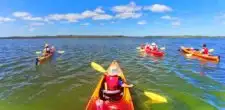 Taylor family kayaking Ripple Effect Ecotours at GTM Reserve St Augustine 4
