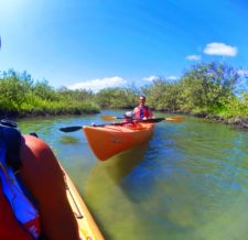 Taylor family kayaking Ripple Effect Ecotours at GTM Reserve St Augustine 7