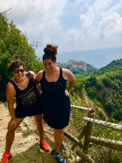 Lesbians Who Travel hiking in Cinque Terre Italy