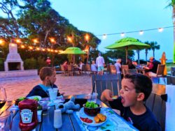Dinner at Beach House Restaurant at Holiday Inn Resort at the beach Jekyll Island Golden Isles 1