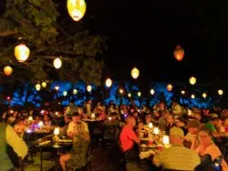 Inside Blue Bayou Restaurant Pirates of the Caribbean New Orleans Square Disneyland 1