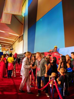Owen Wilson chatting on Red Carpet Cars 3 Premiere 2017 1