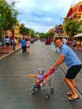 Taylor Family on Main Street USA Disneyland 2