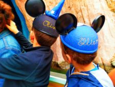 Taylor Family on Storybookland Fantasyland Disneyland 2
