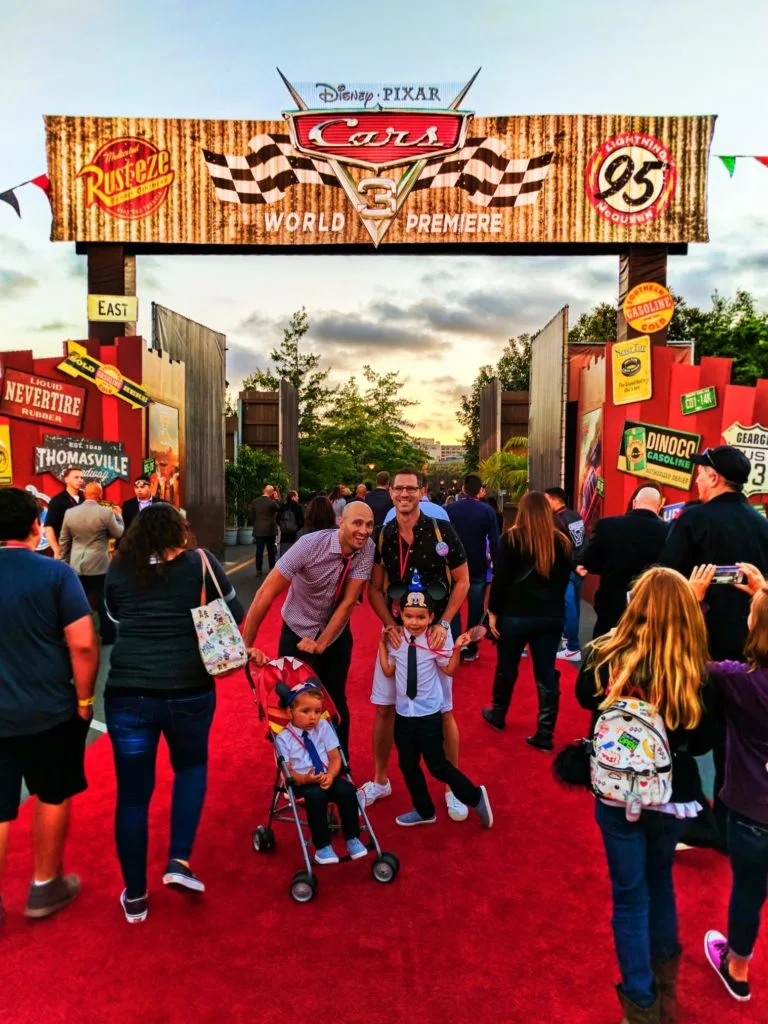 Taylor family backstage at Cars 3 Premiere After Party 2017 3