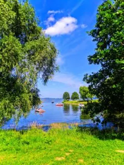 Boating on Lake Mendota Madison Wisconsin 2