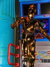 C3PO in Star Tours Tomorrowland Disneyland 1