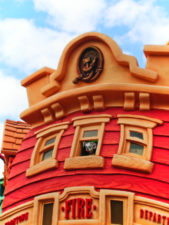 Fire Station in Toontown Disneyland 1