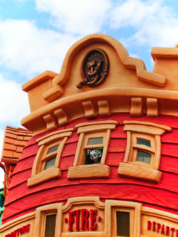 Fire Station in Toontown Disneyland 1