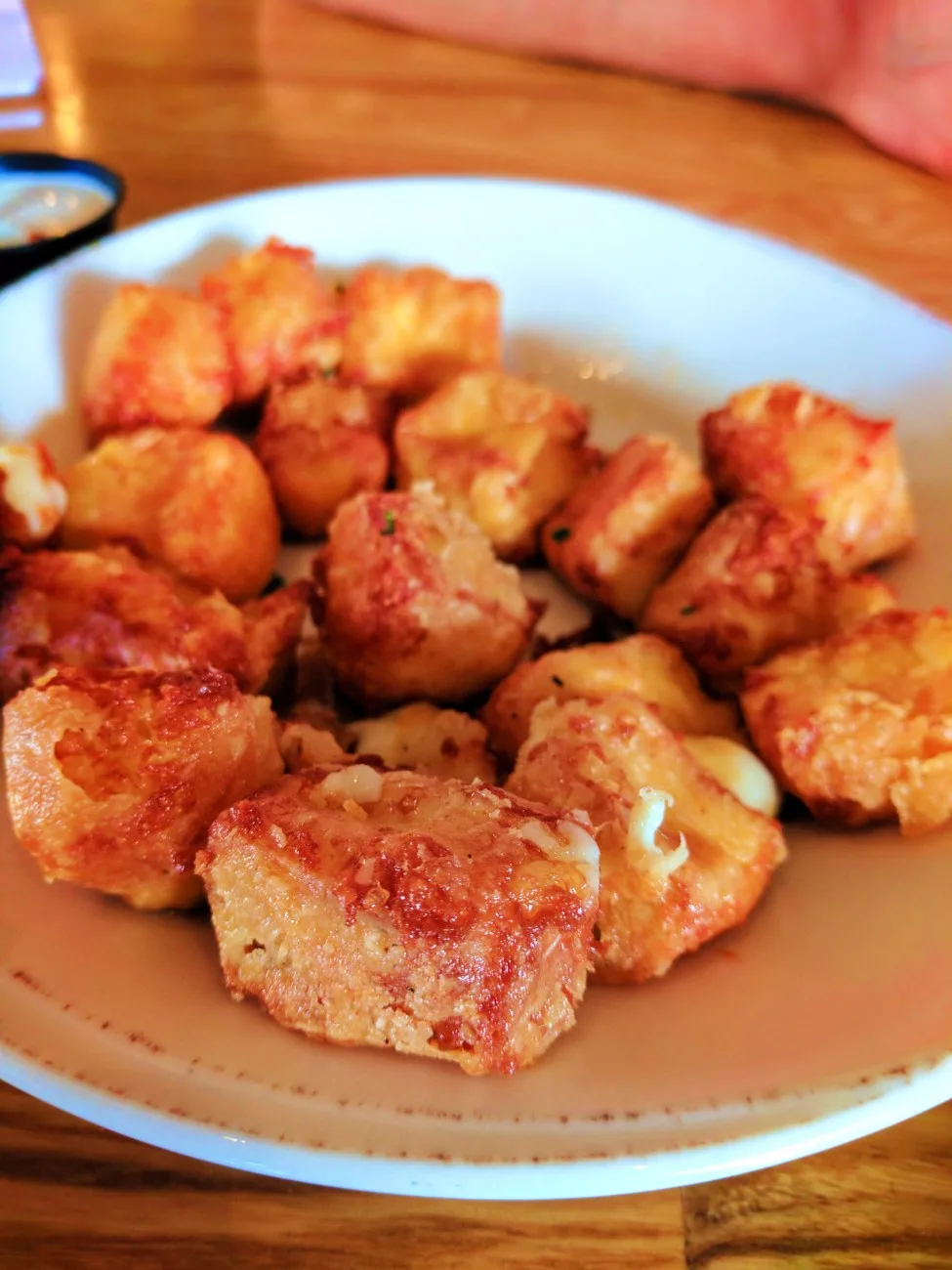 Fried Cheese curds at Lone Girl Brewing Co Waunakee Wisconsin 1