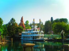Mark Twain Riverboat in Frontierland Disneyland 1