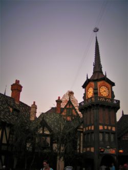 Matterhorn from Fantasyland Disneyland 1