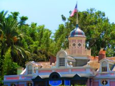 New Orleans Square from Tarzans Treehouse Adventureland Disneyland 2