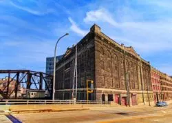 Old brick factory in Historic Third Ward Downtown Milwaukee 1