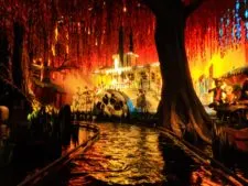 River Boat in Splash Mountain Critter Country Disneyland 1