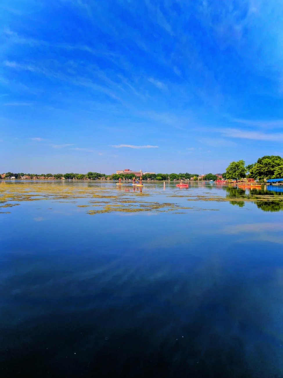 SUP on Lake Monona Madison Wisconsin 1