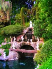 Snow White Wishing Waterfall Fantasyland Disneyland 1