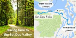 Sol Duc Falls Olympic National Park Map