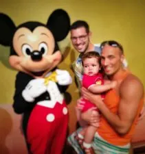 Taylor Family and Mickey Mouse 2