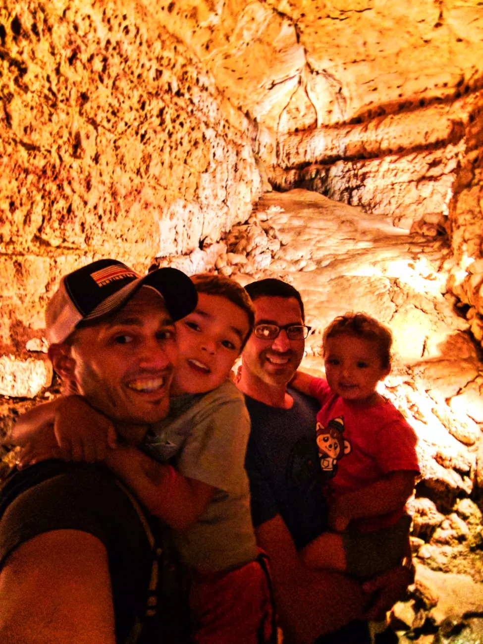 Taylor Family in Cave of the Mounds Mt Horeb Wisconsin 3