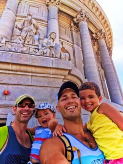 Taylor Family touring Capitol Building Madison Wisconsin 7