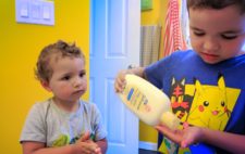 Taylor family using Johnsons Baby lotion 2