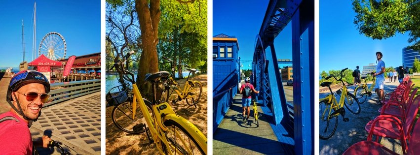 Biking in Seattle: bike routes and using bike sharing apps