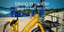 Nothing could be more PNW than #biking in Seattle. Using Ofo bikes with easy bike routes in Seattle is an ideal day outdoors. 2traveldads.com