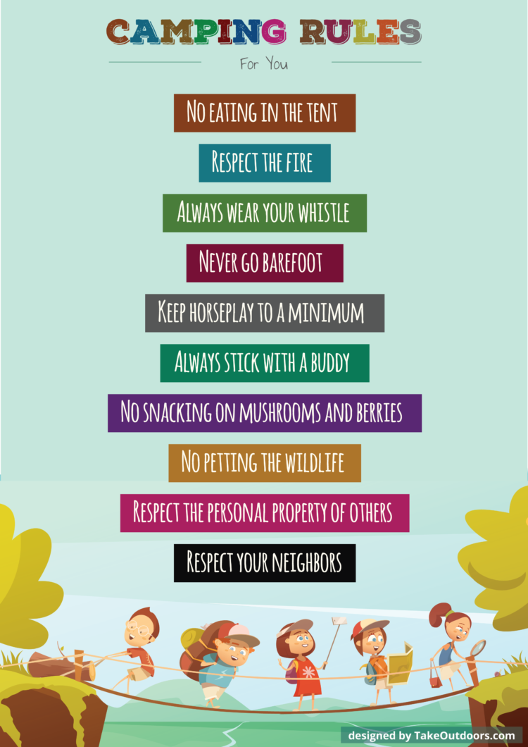 Camping rules for kids 10 rules to keep kids (and parents) safe in the