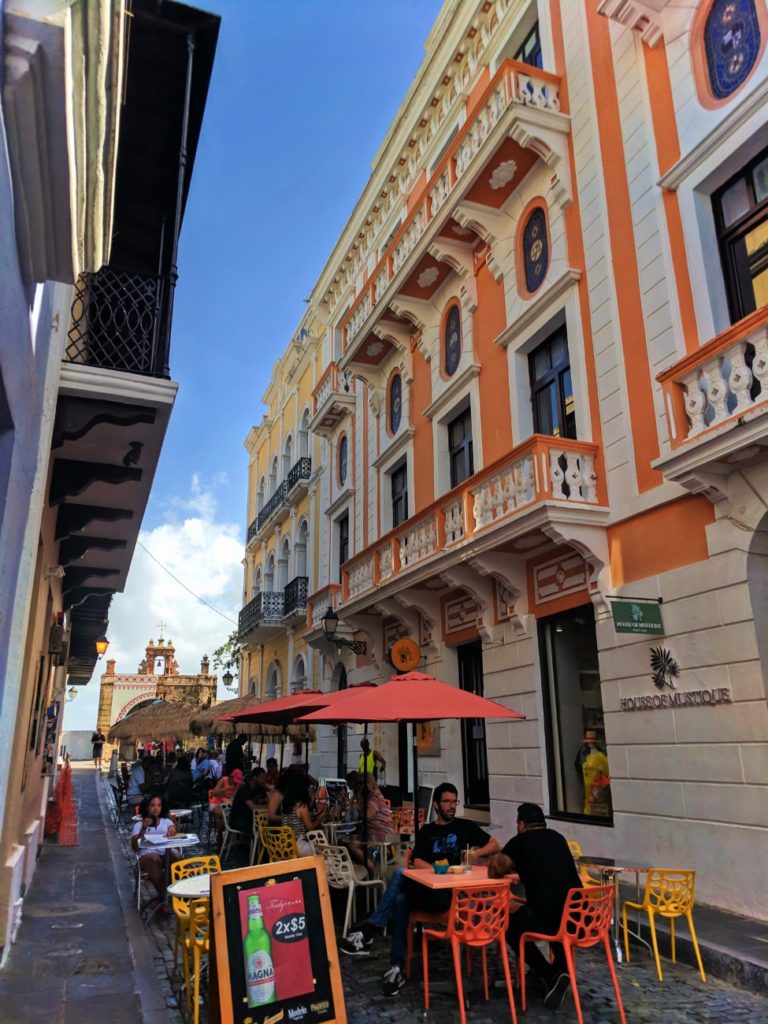 Al Fresco dining in Old San Juan Puerto Rico 1