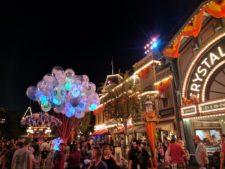 Main Street USA Halloweentime Disneyland 2017