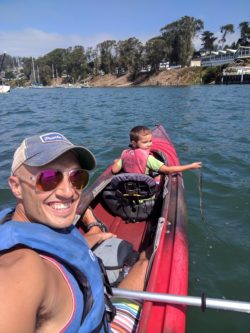 Taylor Family Kayaking at Morro Bay State Park 2