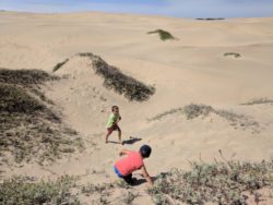 Taylor Family on dunes at Morro Bay State Park 3